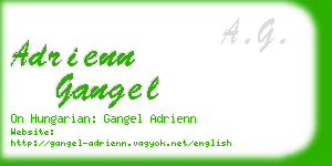 adrienn gangel business card